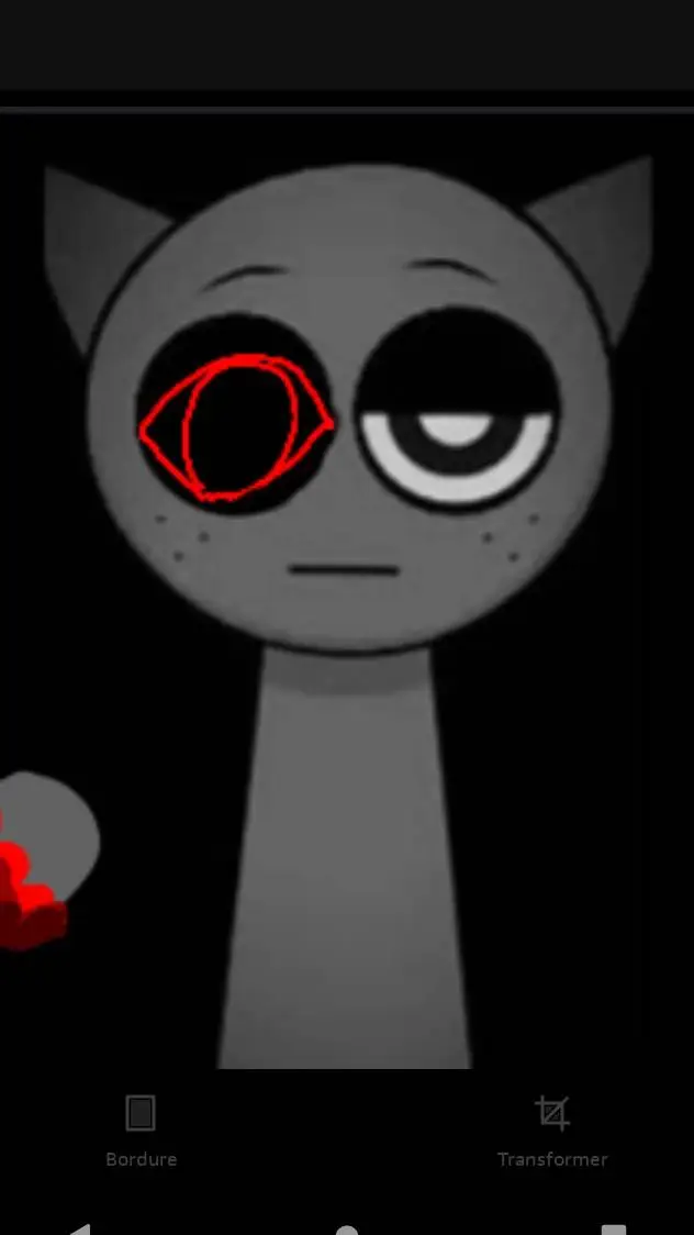 ai character: Someting is wrong  background
