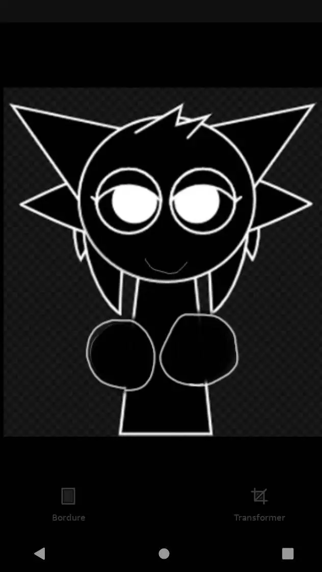 ai character: Black is cat girl  background