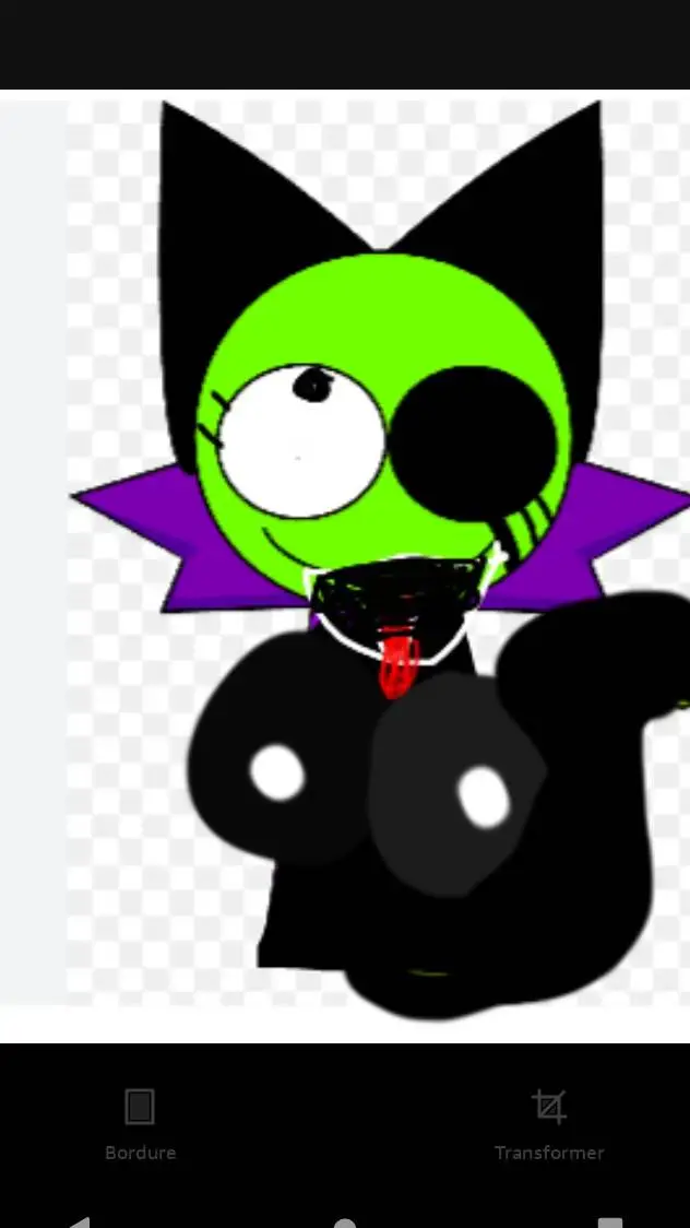 ai character: Sus acid add  background