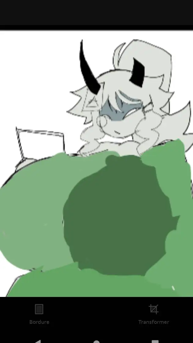 ai character: U try to sneak in  background