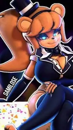 ai character: Girl freddy fazbea background