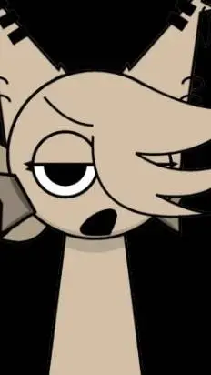 ai character: Evil temu gray sis background