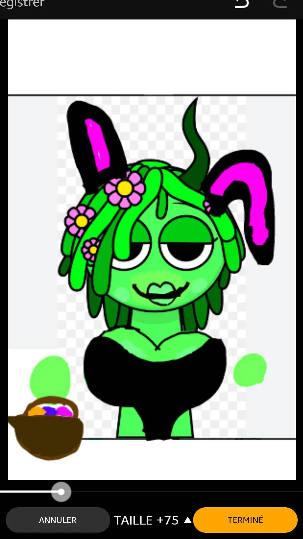 ai character: Vineria background
