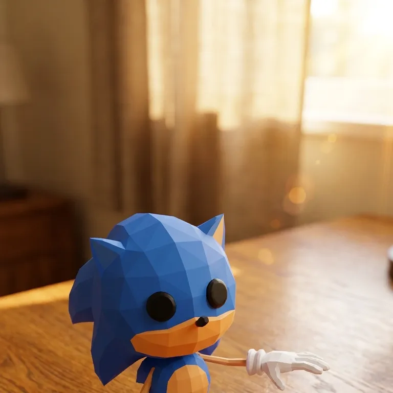 chat with ai character: Mini rewrite sonic