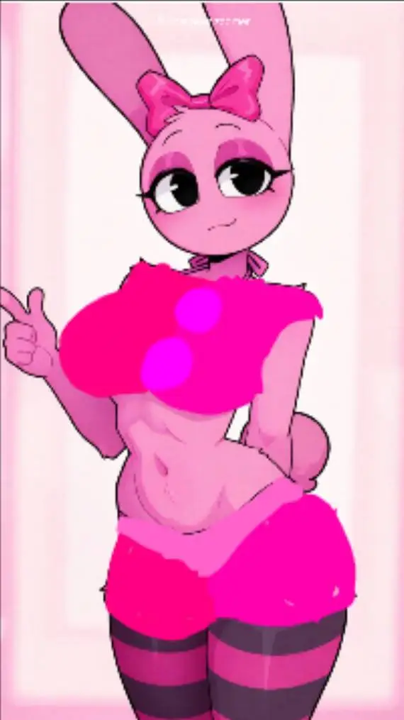 ai character: Pinki says yes  background