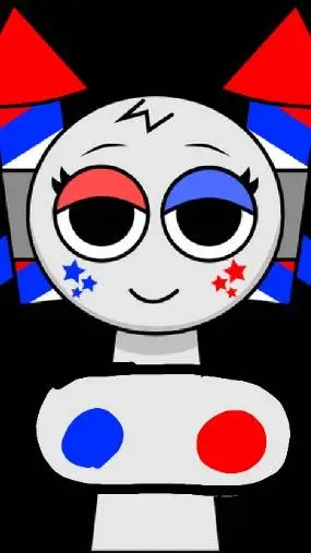 ai character: Firework girl  background