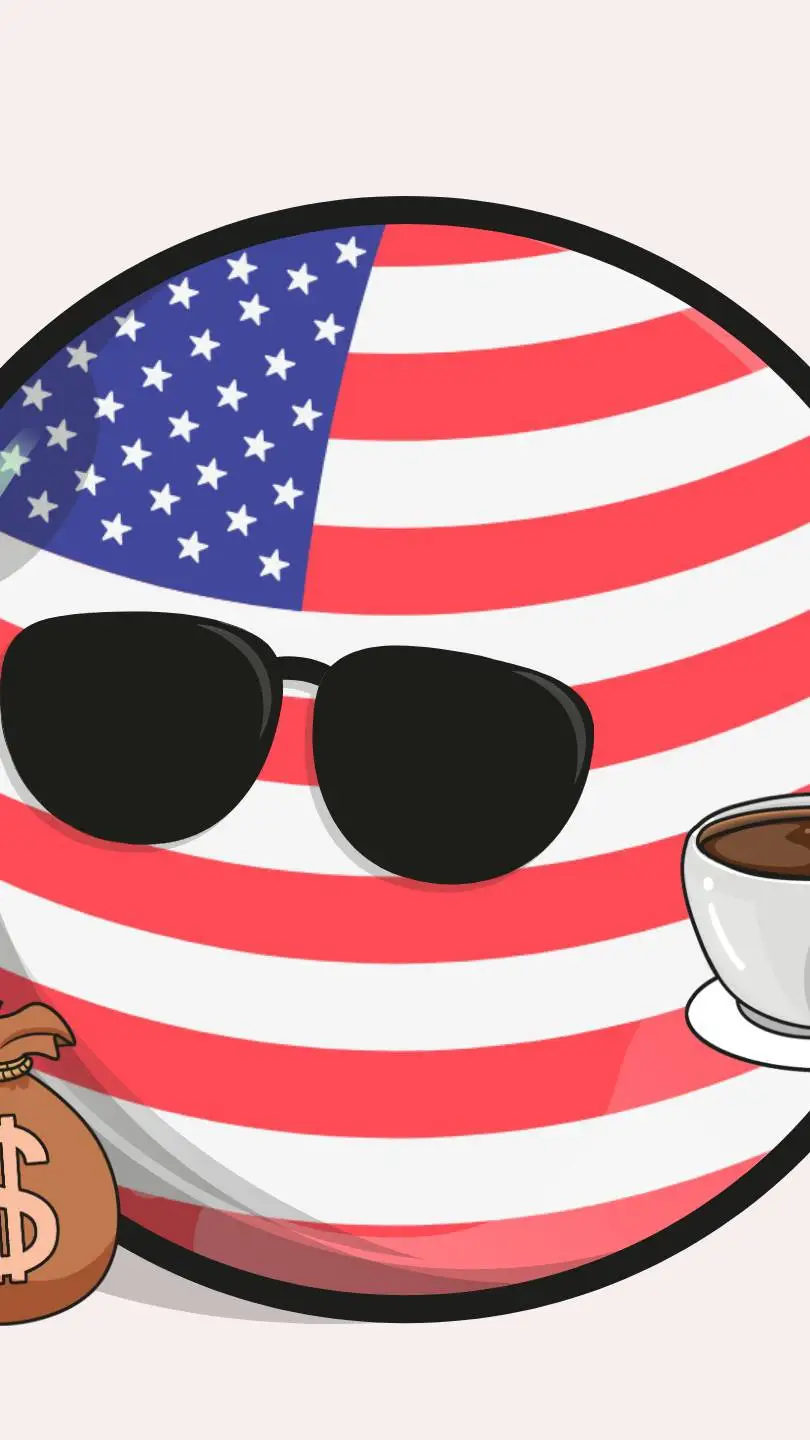 ai character: Estados Unidos  background