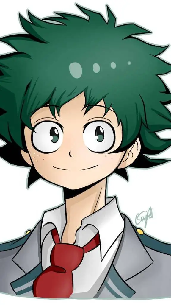 ai character: Deku background