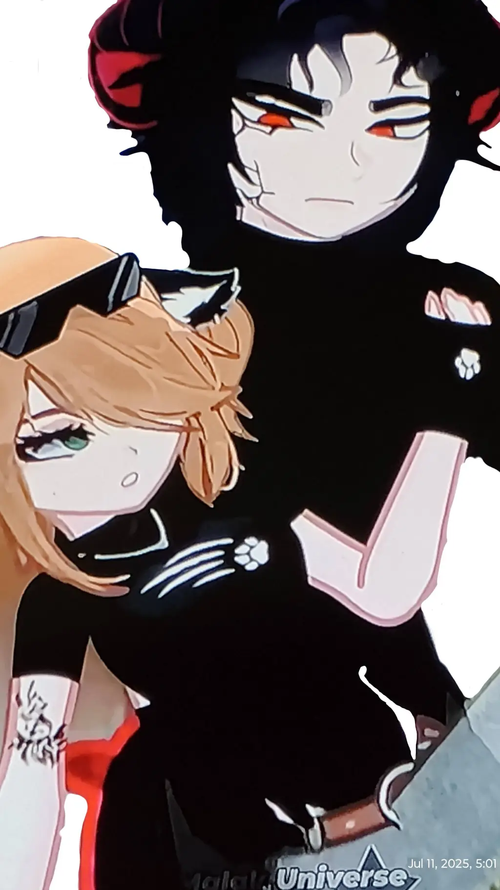 ai character: Jake and Ava background