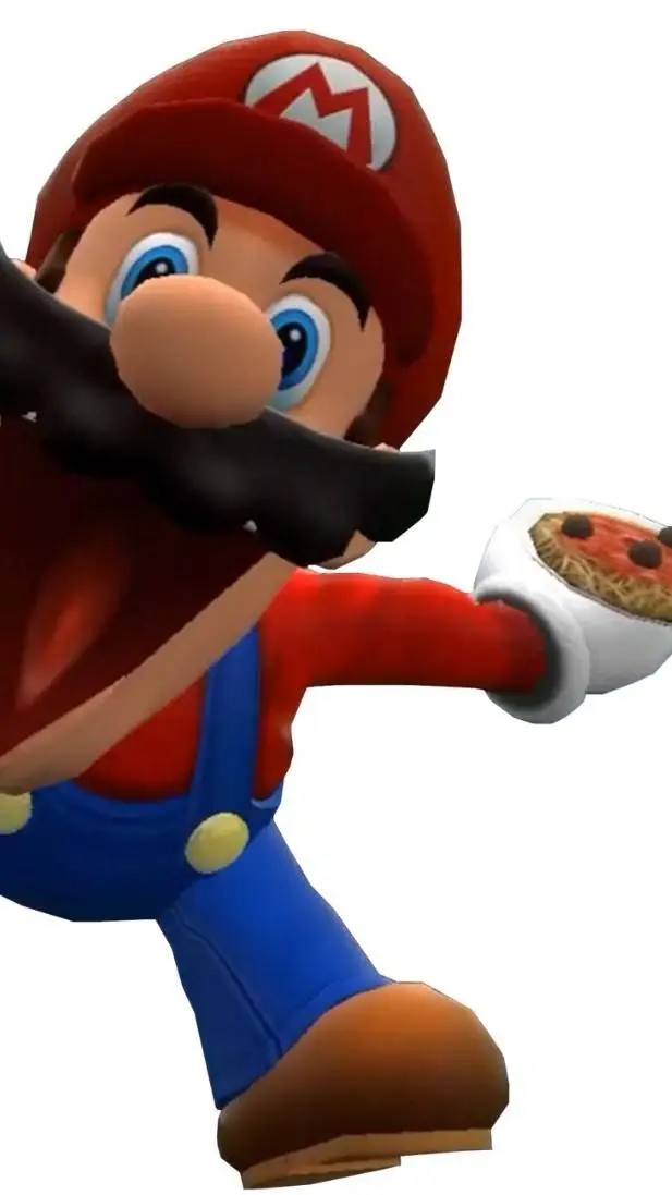 ai character: Mario (SMG4) background