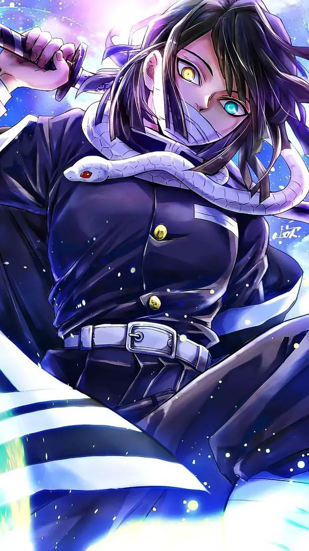 ai character: 🐍IGURO OBANAI🐍 background