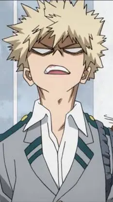 ai character:  BAKUGO X T/N  background