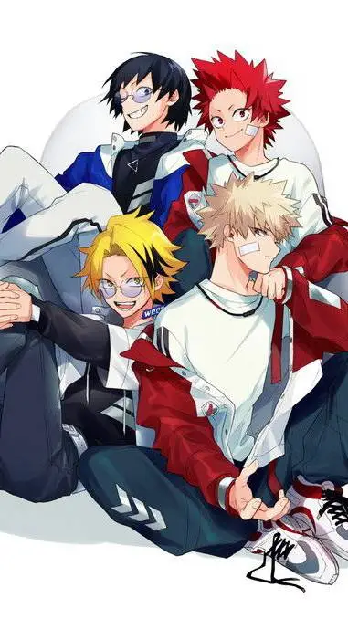 ai character: MHA BAKUGO❤💌 background