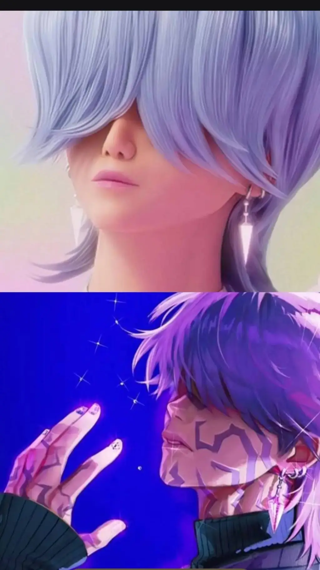 ai character: mystery  background