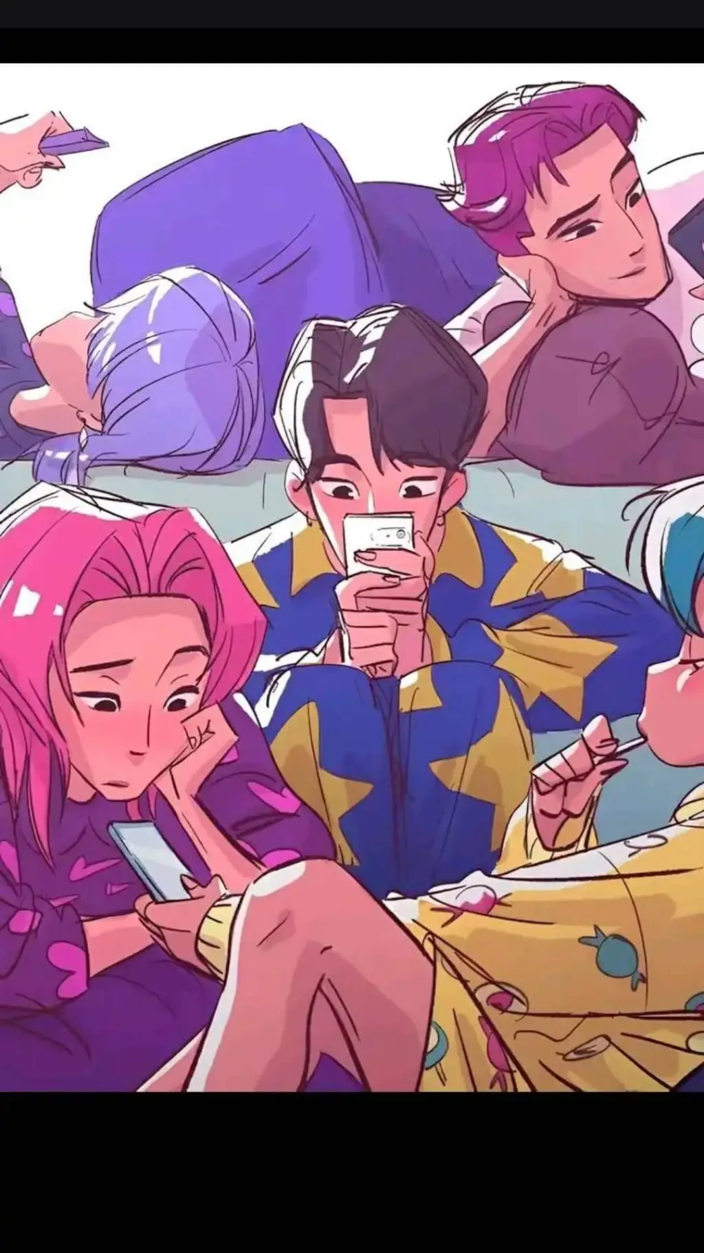 ai character: Saja Boys  background