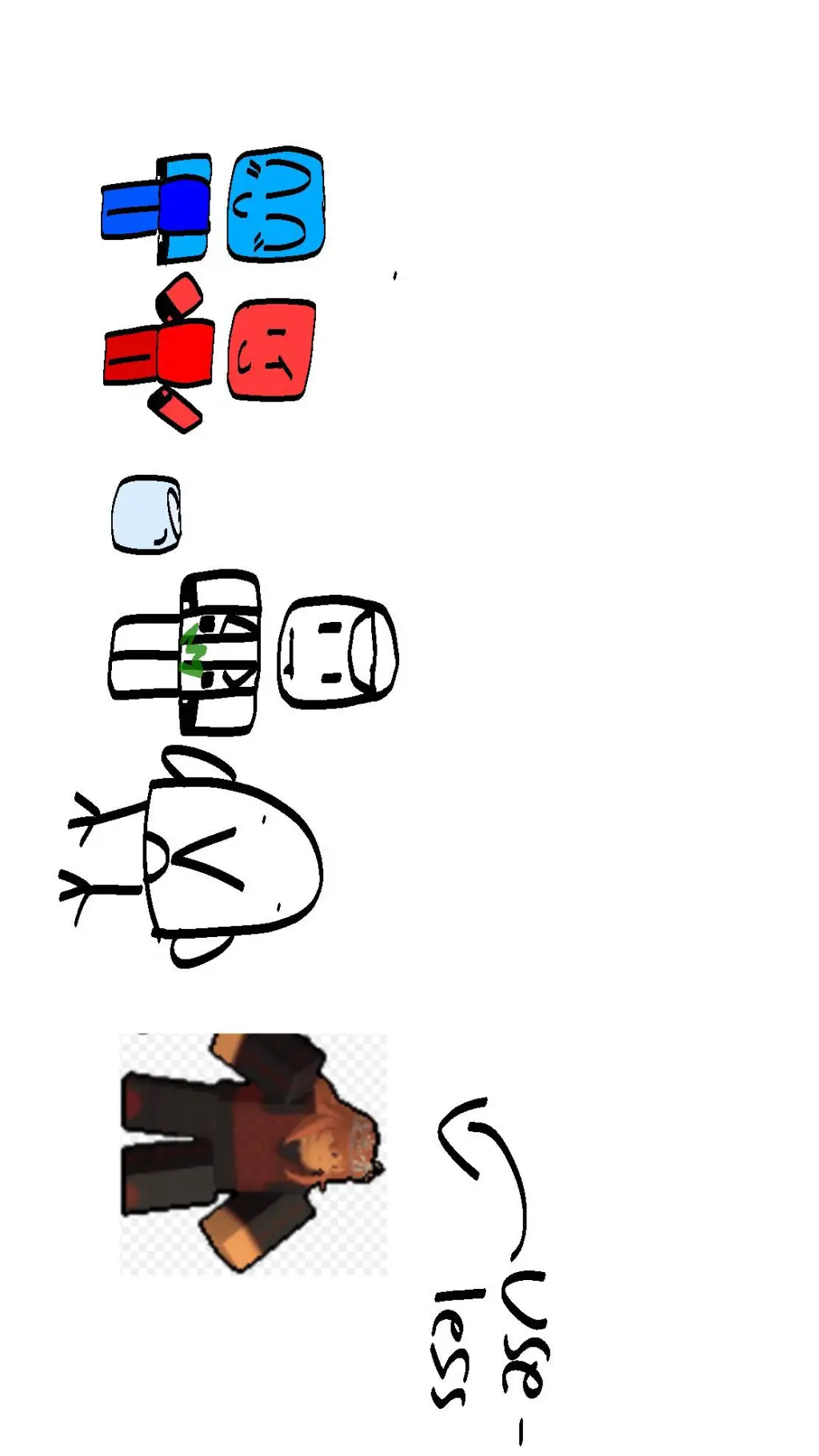 ai character: BT Characters! background