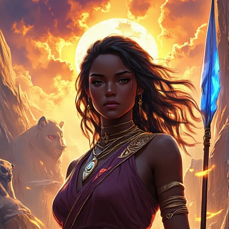 chat with ai character: Queen Nyala 