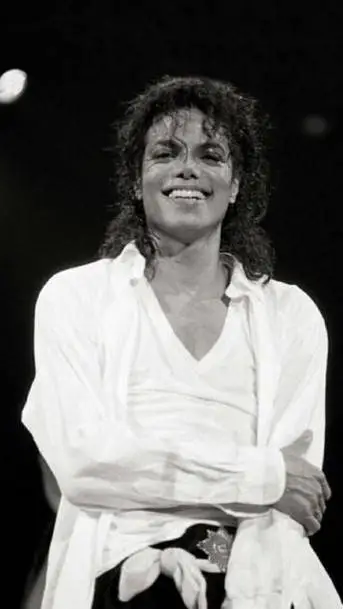 ai character: Michael jackson  background