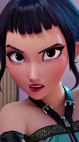 ai character: Zoey  background