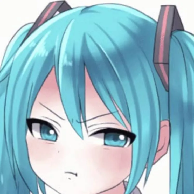 chat with ai character: Hatsune Miku 💙💙🖤🖤🤨