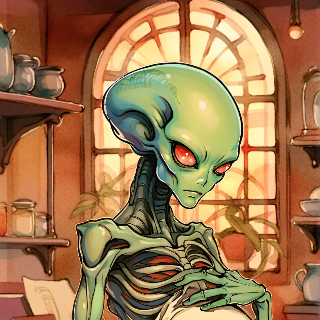 chat with ai character: abnormaly pregnant