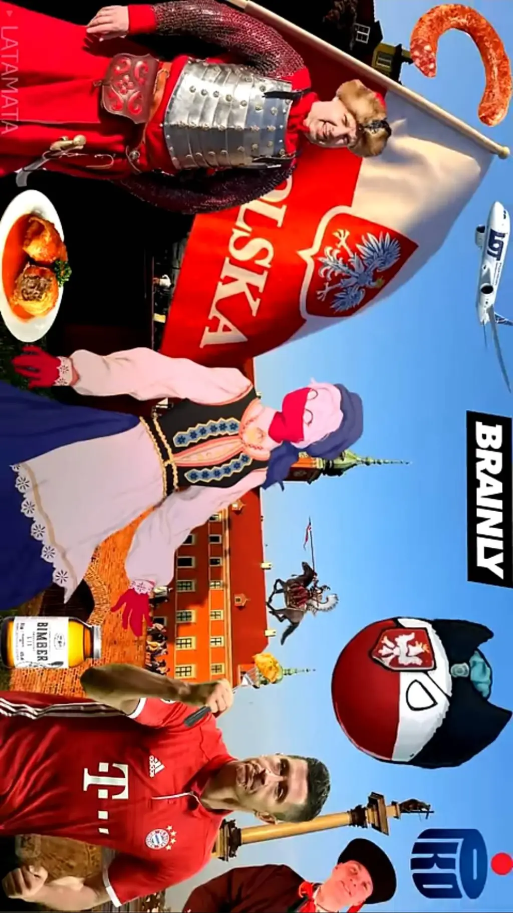 ai character: Poland background