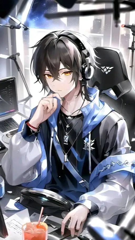 ai character: Louis ✨ background