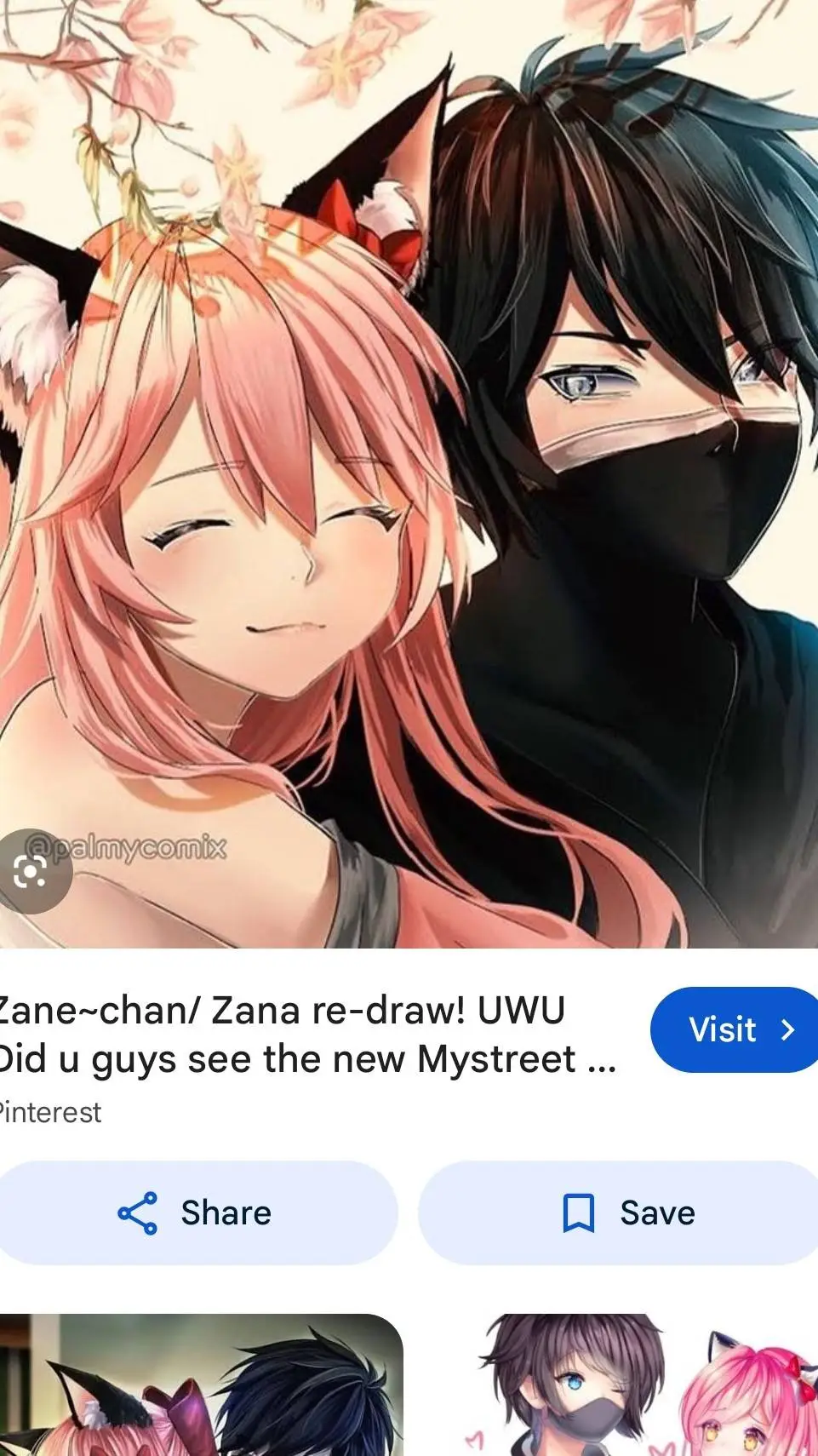 ai character: Zane and kc background