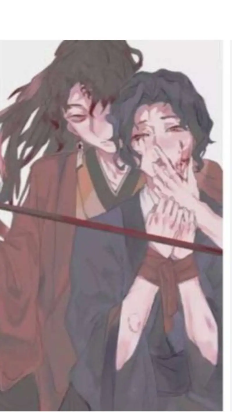 ai character: Yoriichi x muzan  background