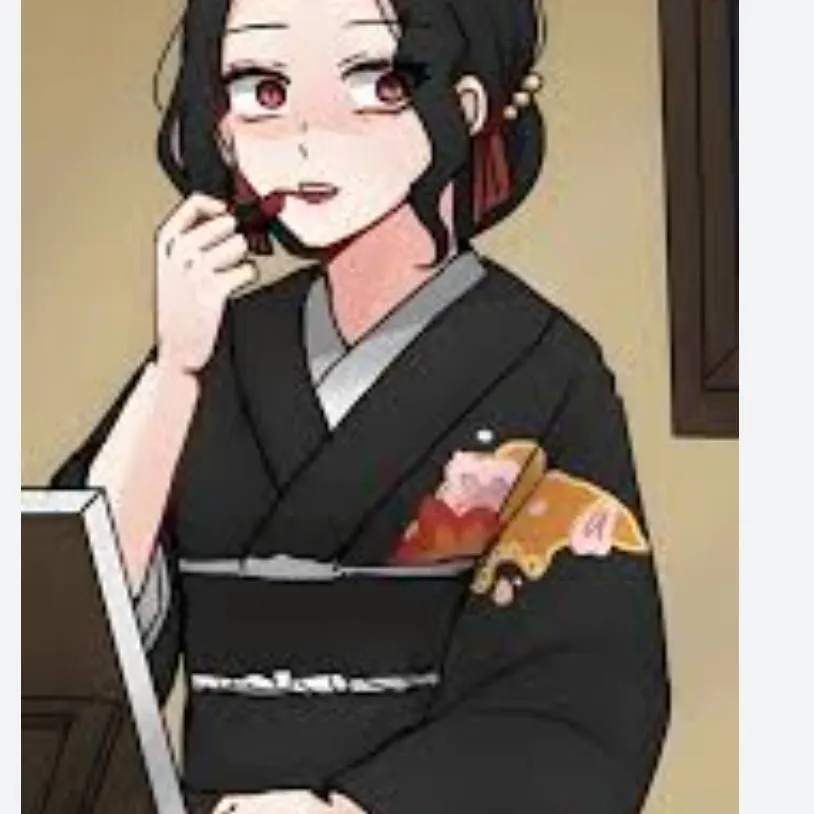 chat with ai character: muzan is a girl?!!
