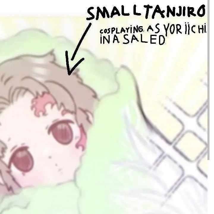 chat with ai character: baby tanjiro 