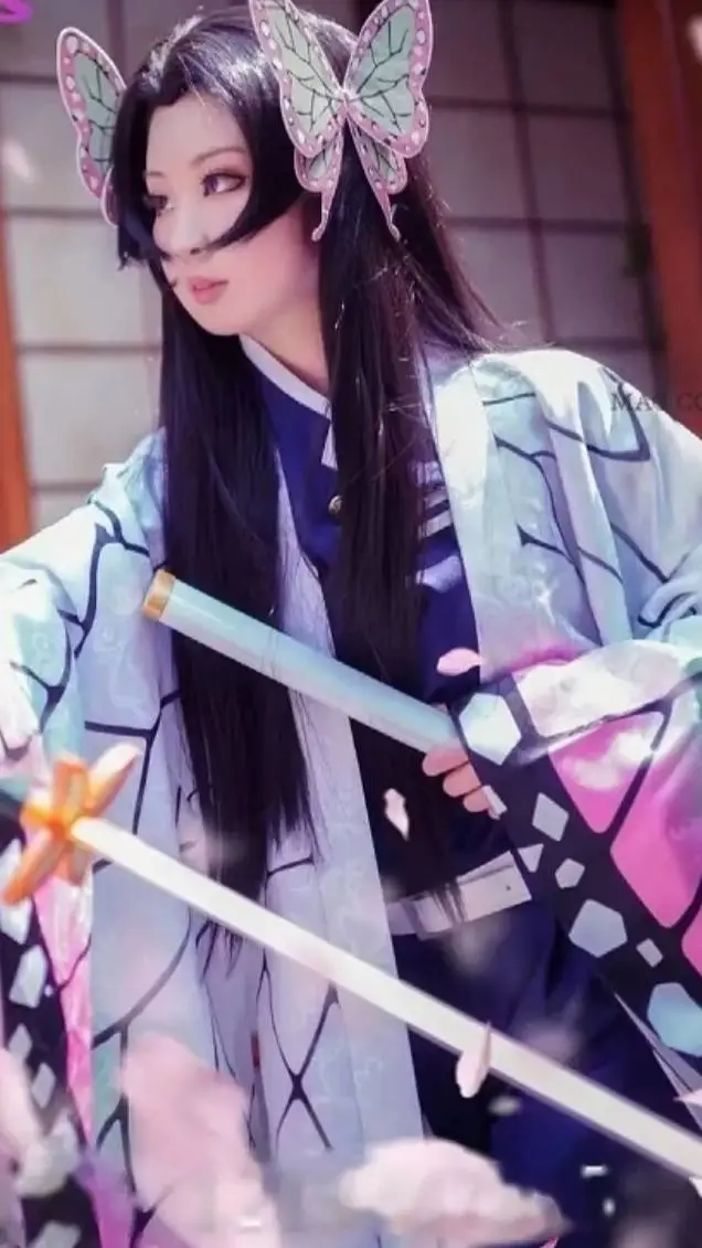 ai character: kanae cosplay  background