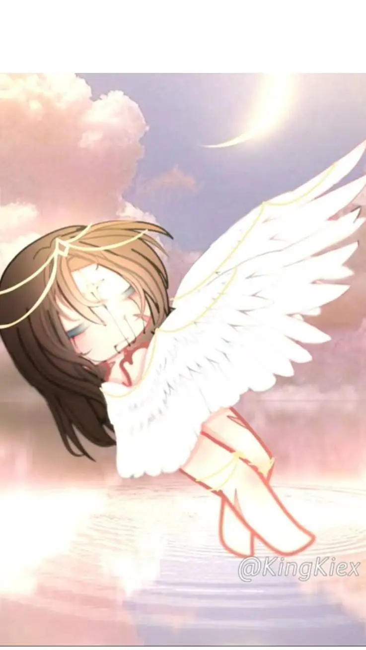 ai character: fallen angel kny  background