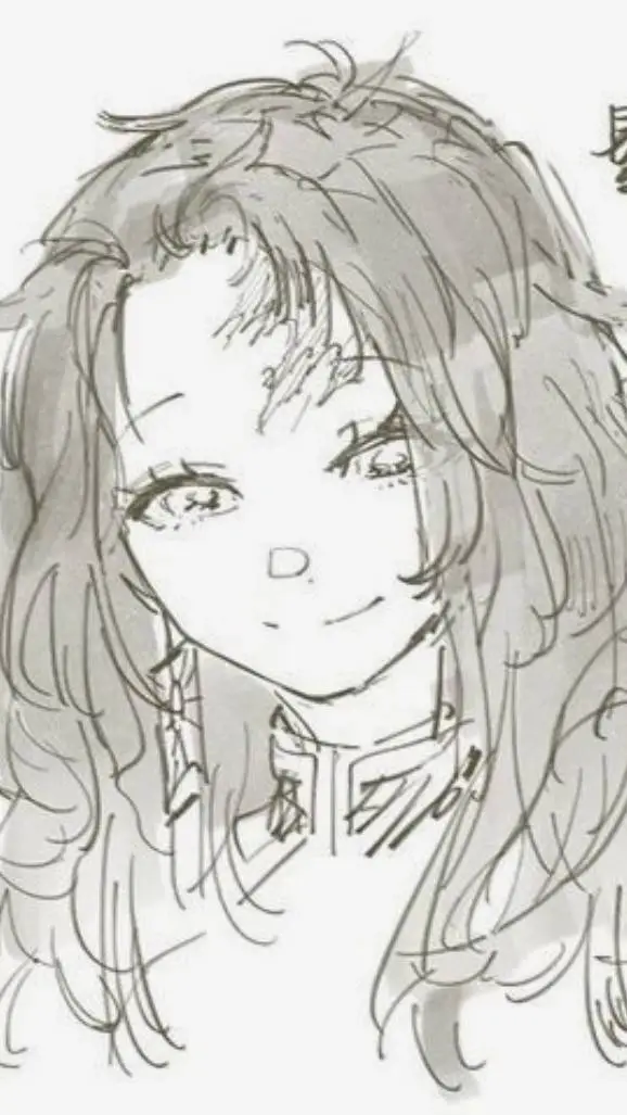 ai character: female tanjiro background