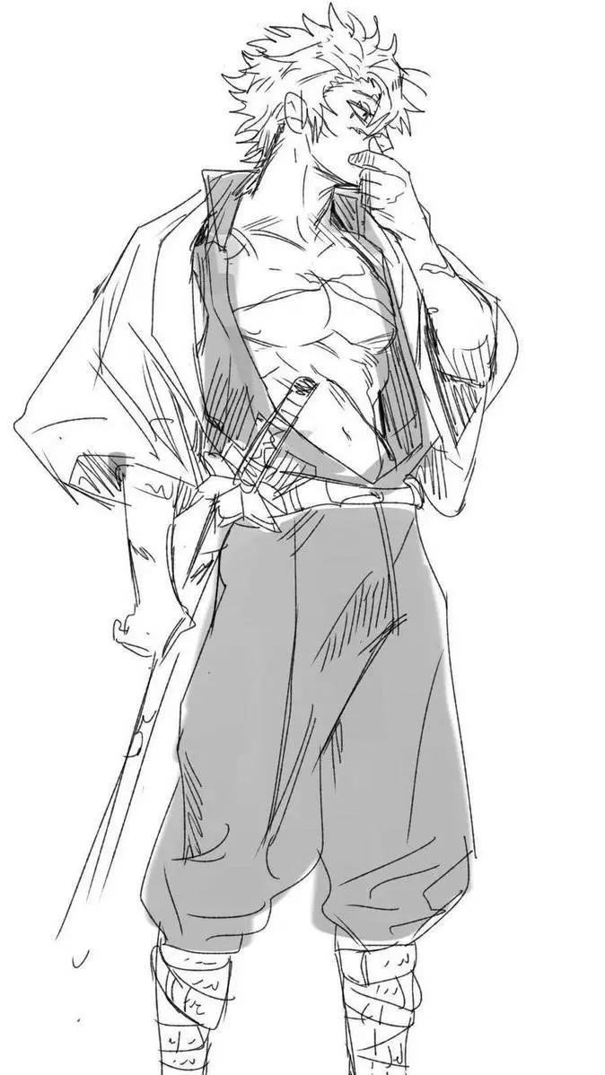 ai character: Sanemi Shinazugawa background