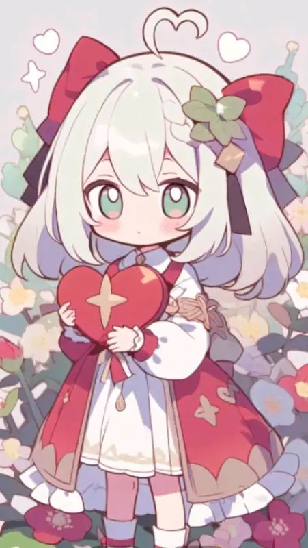 ai character: Рися чиби background