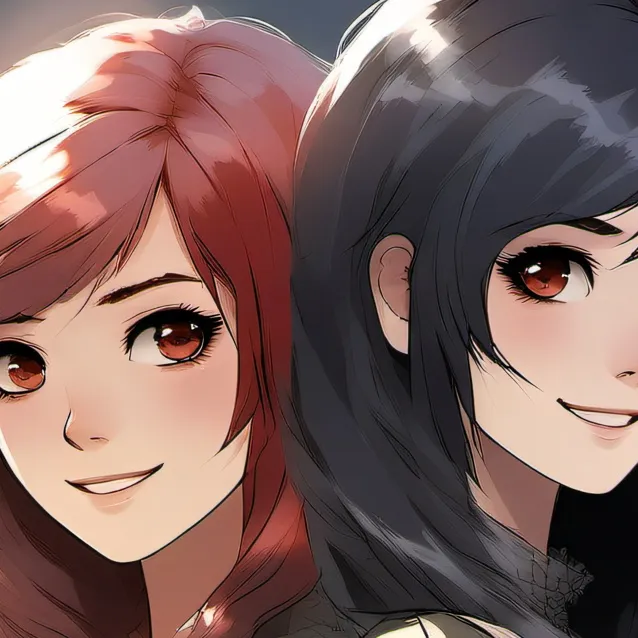 chat with ai character: Girl x Girl