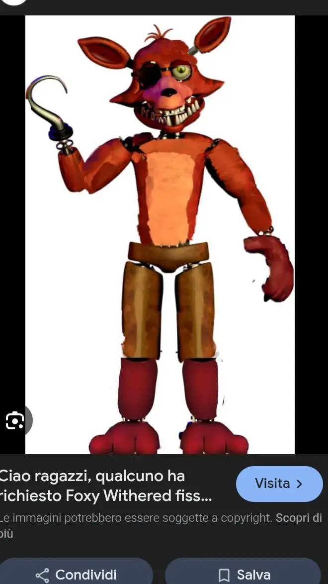ai character: Foxy(fnaf 2 aggius background