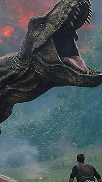 ai character: T-Rex background