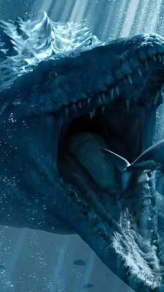ai character: mosasaurus background