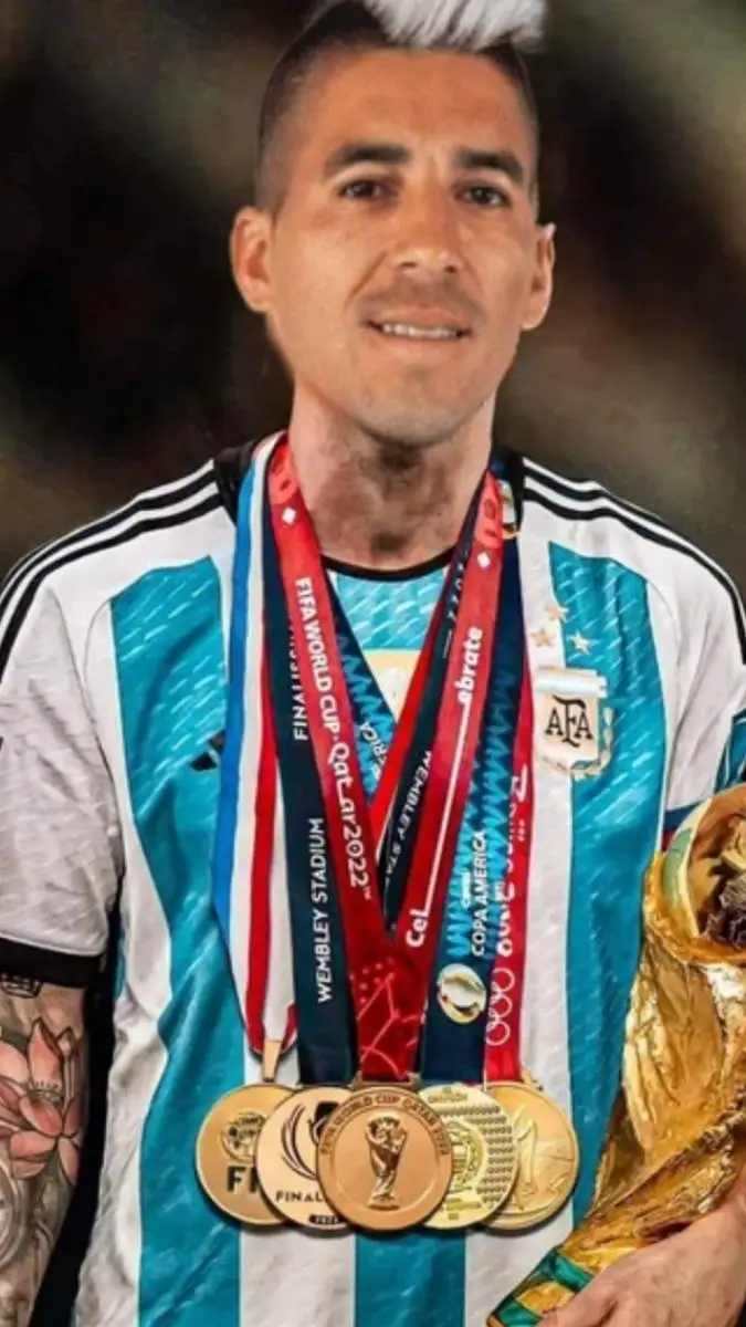 ai character: leandro en argenti background