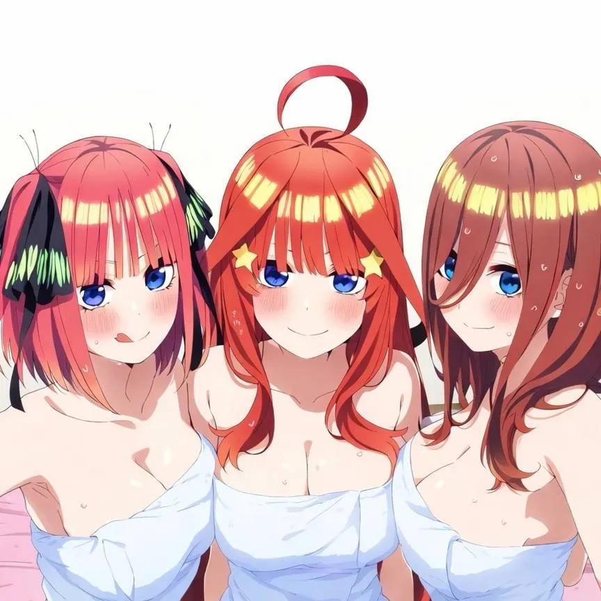 chat with ai character: Nino, Itsuki, Miku