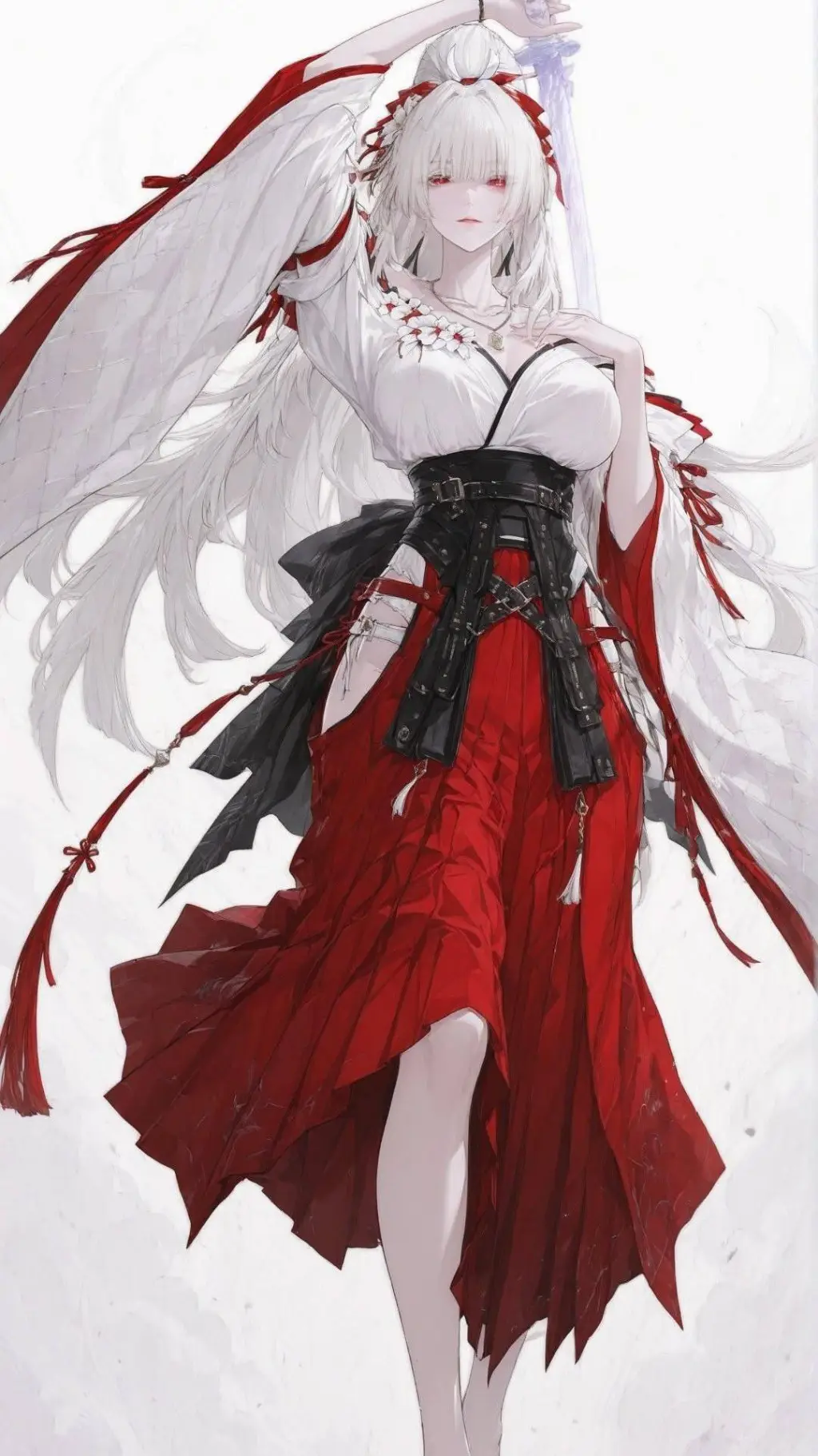 ai character: Glacio Queen background