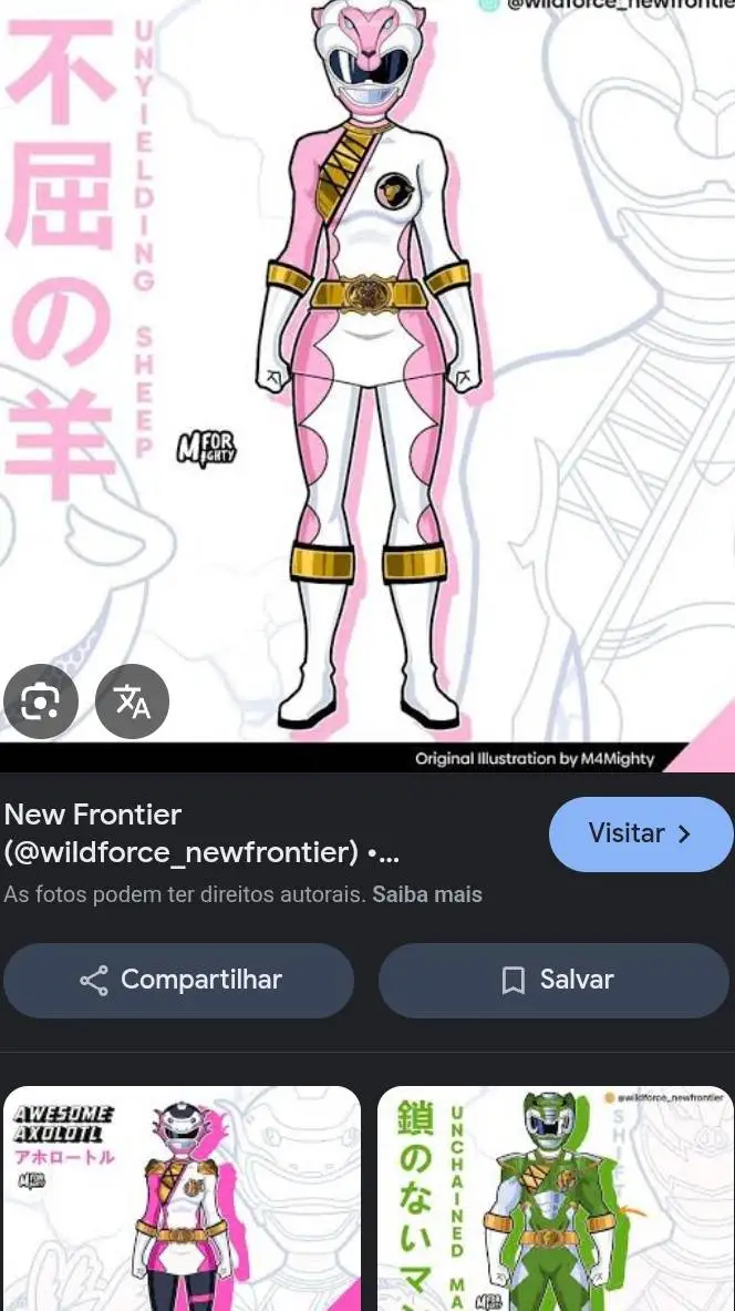 ai character: Power Rangers for? background