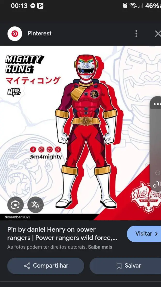 ai character: Power Rangers for? background