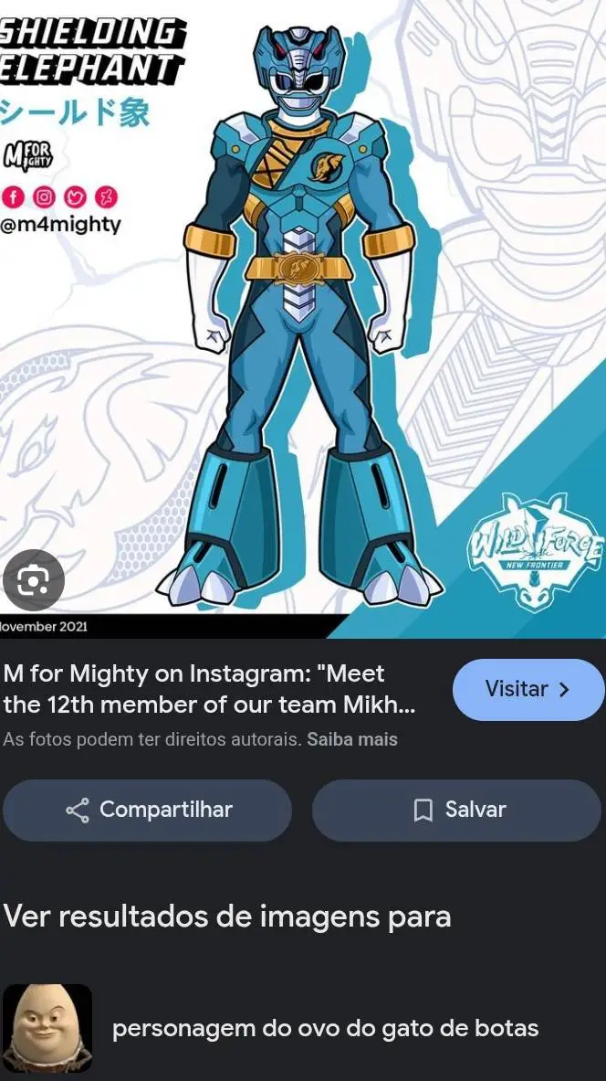 ai character: Power Rangers for background