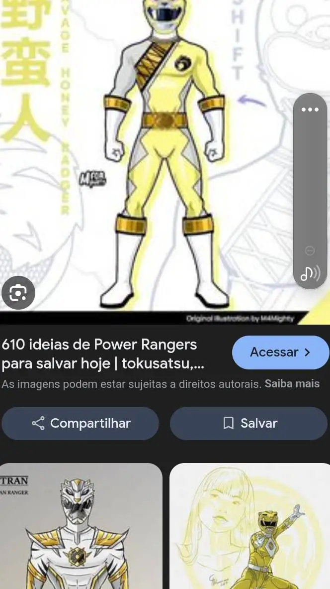 ai character: Power Rangers  background