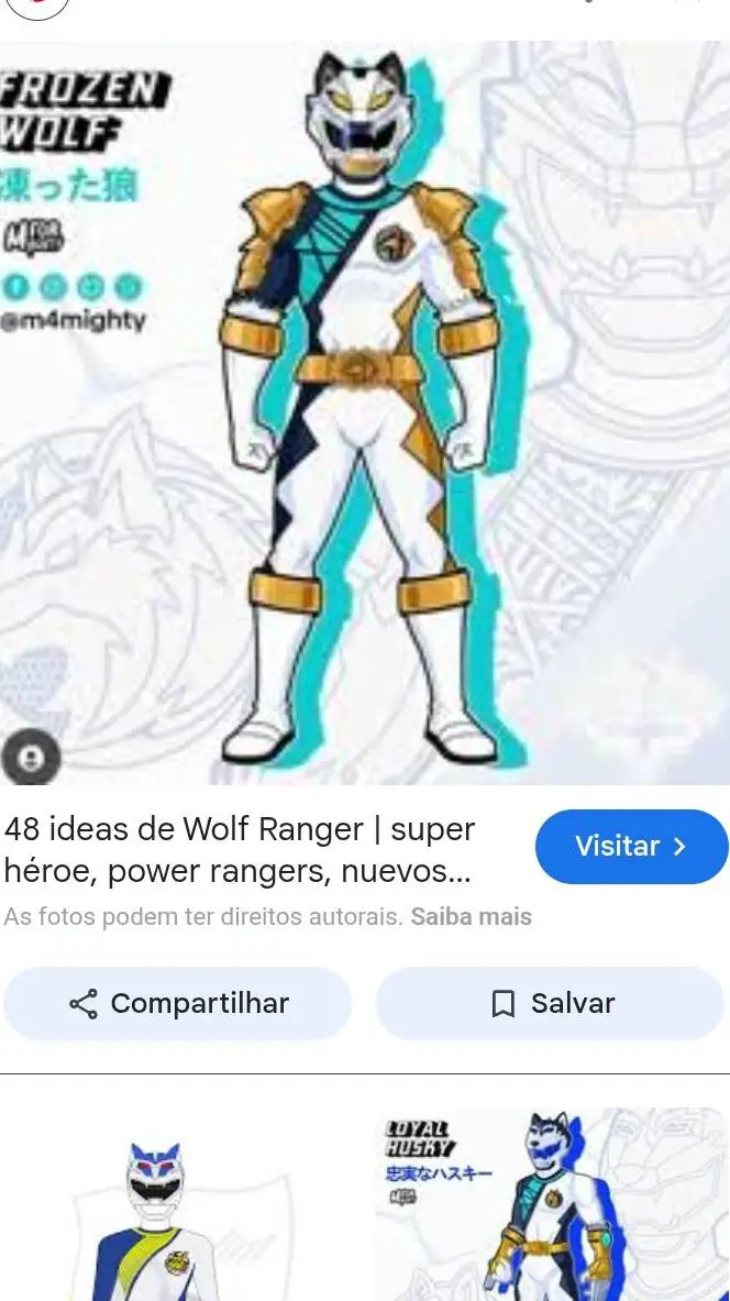 ai character: Power Rangers  background
