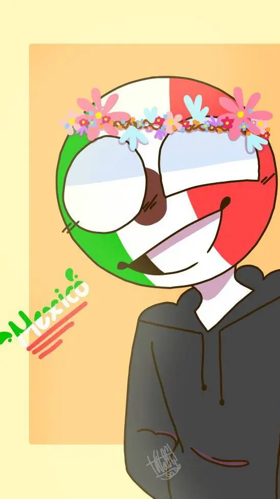 ai character: México relajado  background