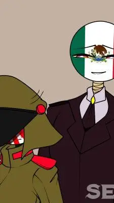 ai character: Japón y México  background